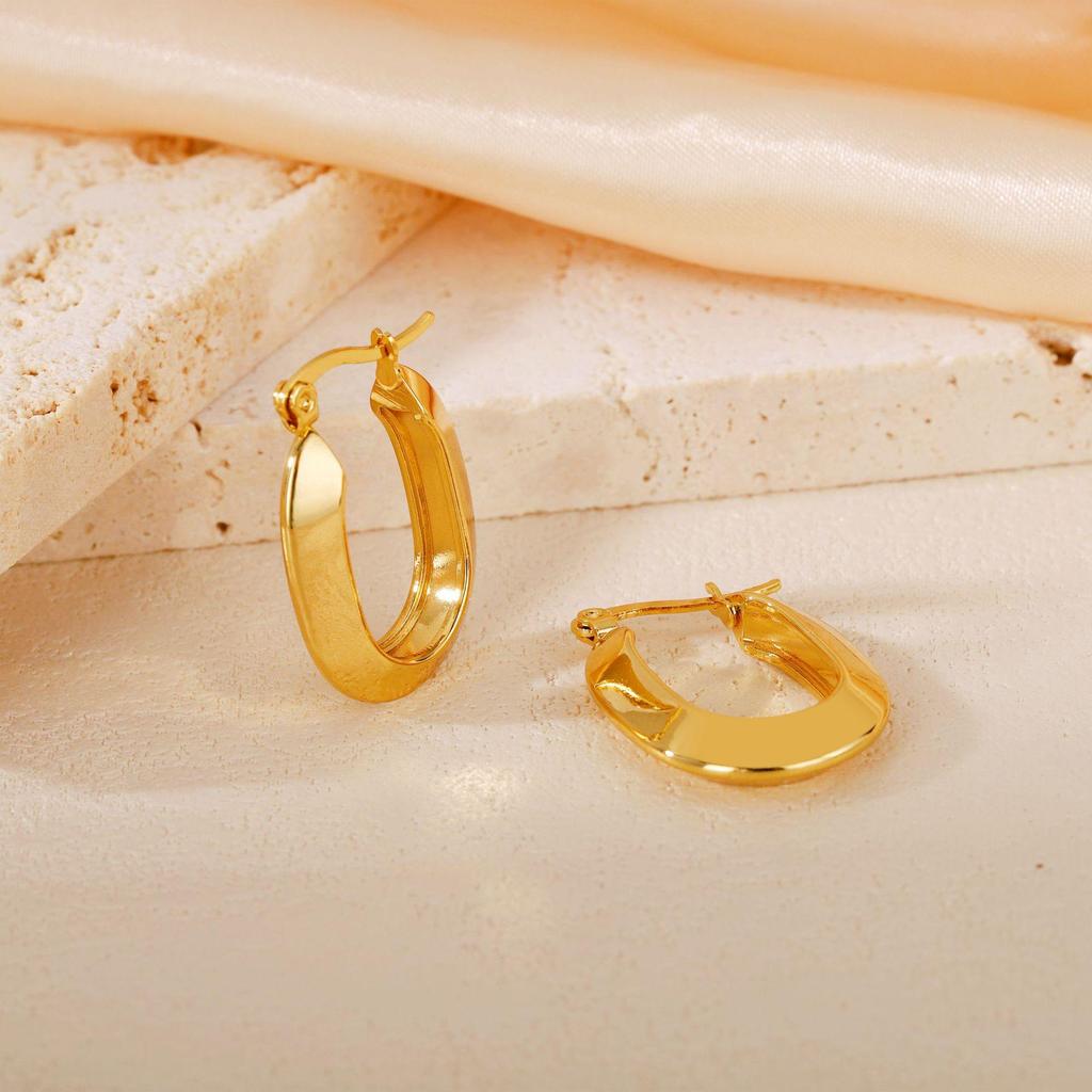 2025 Luxury Titanium Steel Earrings - No Fade, High-End Feel