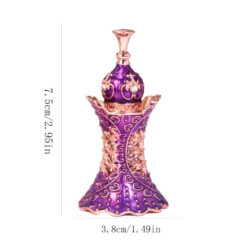 3Ml Dubai Essential Oil Bottles Aroma Bottle Refillable Perfume Bottle Middle Eastern Fragrance Empty Glass Perfume Bottle