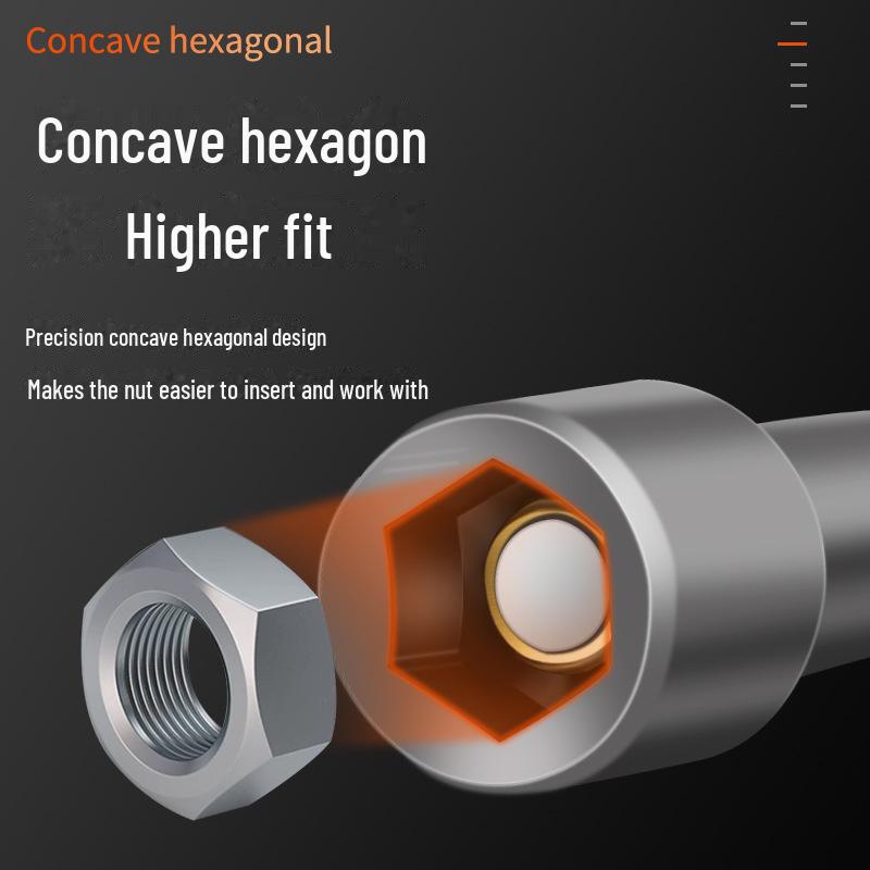 8mm Magnetic Hex Socket Head Drill and Wrench Tool Set