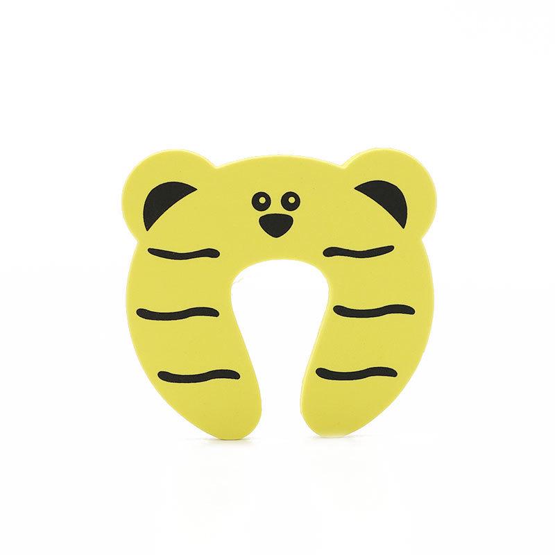 Kids' EVA Cartoon Animal Door Stopper - Pinch-Proof Safety Clip