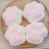 Free Shipping Cat Paw Cement Texture Slow Rebound Toy - Green Grape & Orange Decompression Xiaohongshu Style