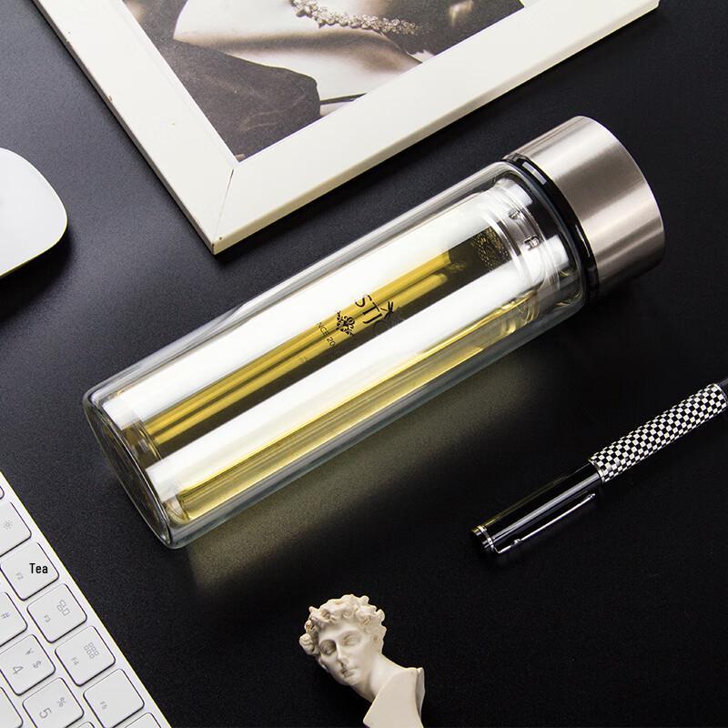 BESTJOY Double-Layer Borosilicate Glass Cup