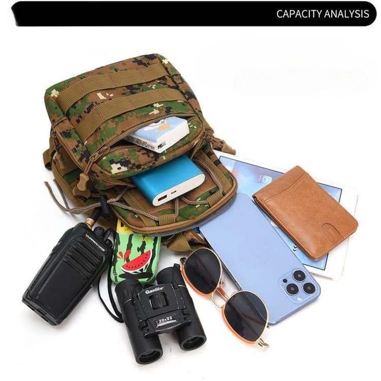 Men's Outdoor Multifunctional Chest Bag Crossbody Bag