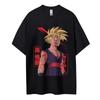 Summer Shortsleeved Tshirt 2026 Dragon Ball Peripheral Printing Gohan Classic Animation Mens and Womens Trend Tshirt