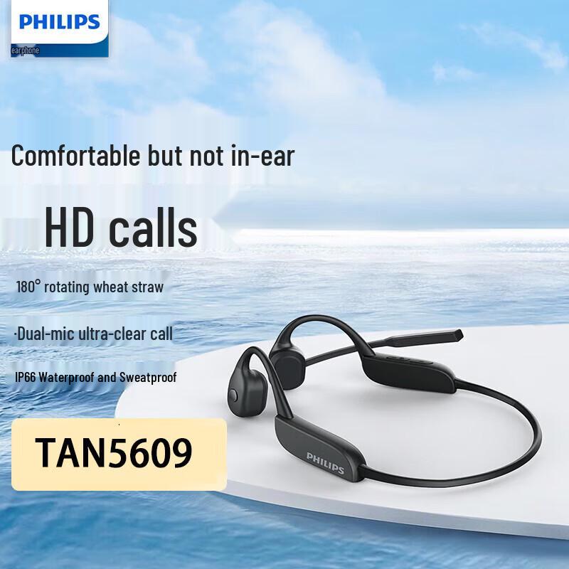 

Бездротові Bluetooth-навушники Philips TAN5609 з кістковою провідністю