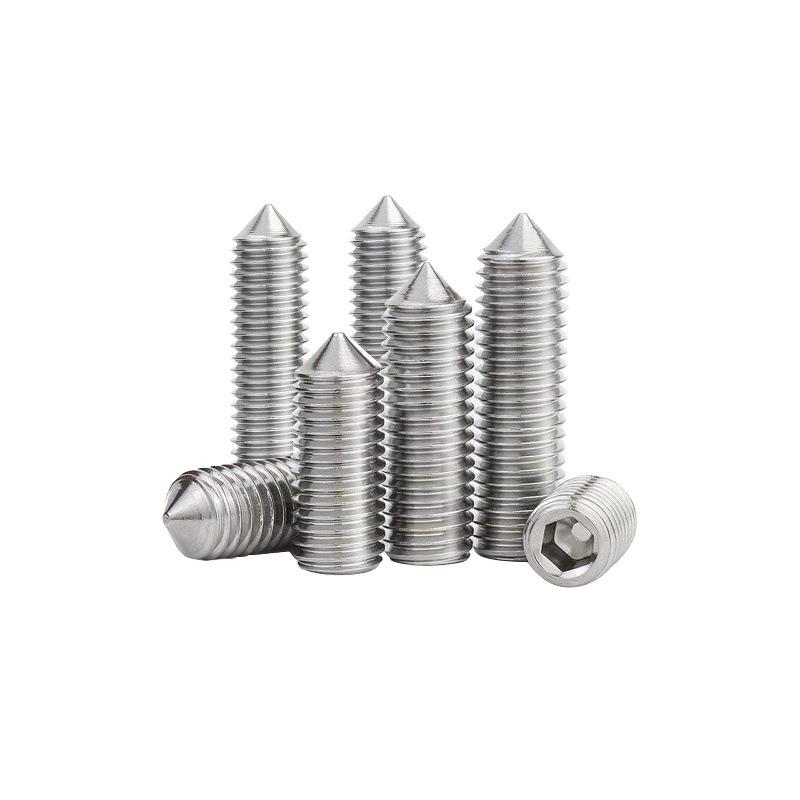 304 Stainless Steel Internal Hex Set Screw | Headless Grub Screw M2-M16