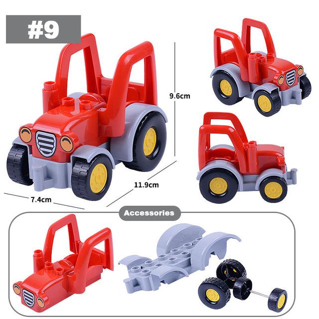 404 Dot Large Size  Baseplate Brick Big Size Plate Building Block Floor Accessories Leduo Particle Compatible Big Animal