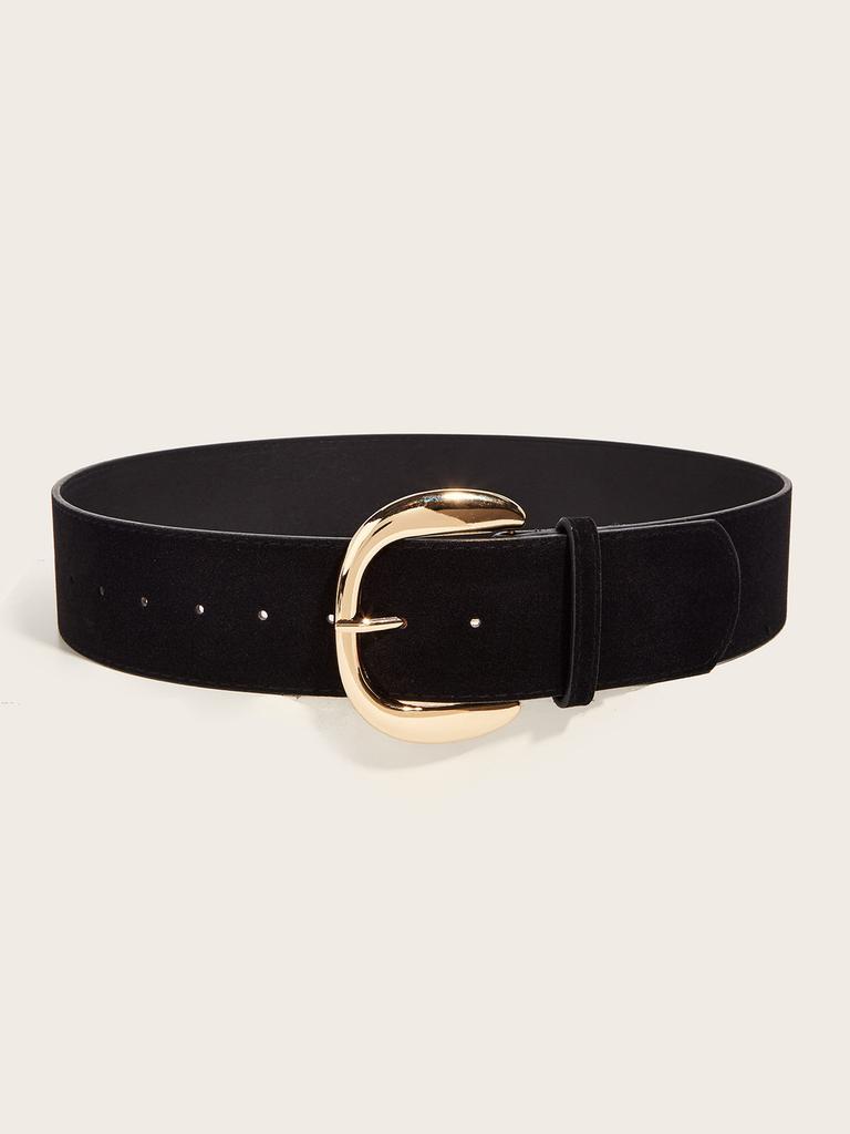 Vintage Mad Mad Stil Breiter Gürtel Für Damen Herren Taillenformer Mit Quadratischem Druckknopf Für Lässige Street Fashion