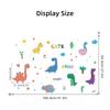 Cartoon Animal Cute Dinosaur Wall Stickers Removable for Kids Room Decoration Background Living Room Baby Nursery Wall Decals