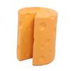 Foot Rest Stool Decorative Cheese Shaped Retro Shoes Changing Stool for Living Room Bedroom Entryway