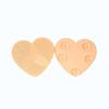 KIRA Heart Shaped Silicone Makeup Brush Cleaning Mat For Foundation Brush, Silicone Washing Tools, Makeup Tools Cleaning Scrubber For Women, Girls (