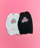 LMC Heart Bear Long Slv Tee Black