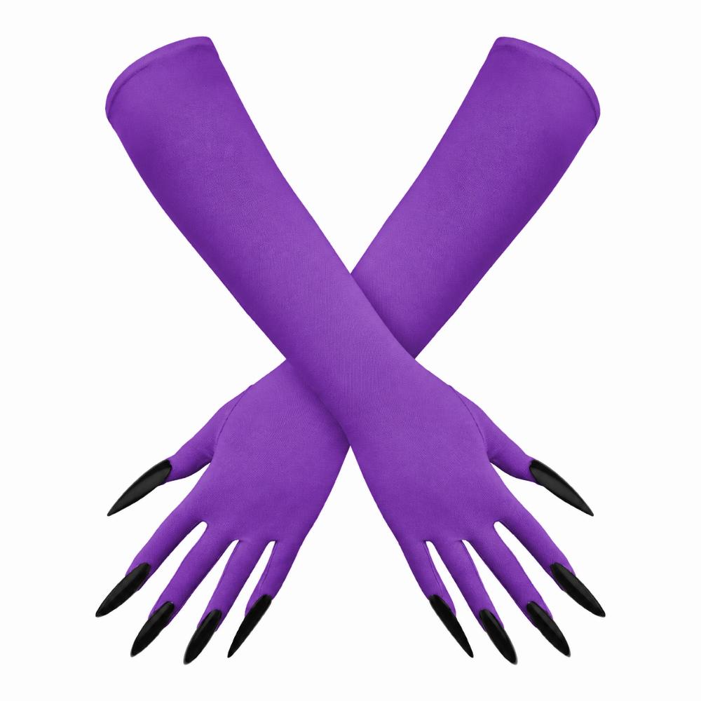 Funny Long Nails Gloves Cosplay Costume Props Paw Gloves  Halloween Party