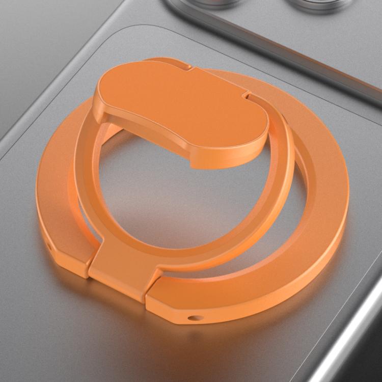 Solid Color Folding Double‑Sided Magnetic Ring Phone Holder Multi‑Angle Adjustable Portable Phone Stand