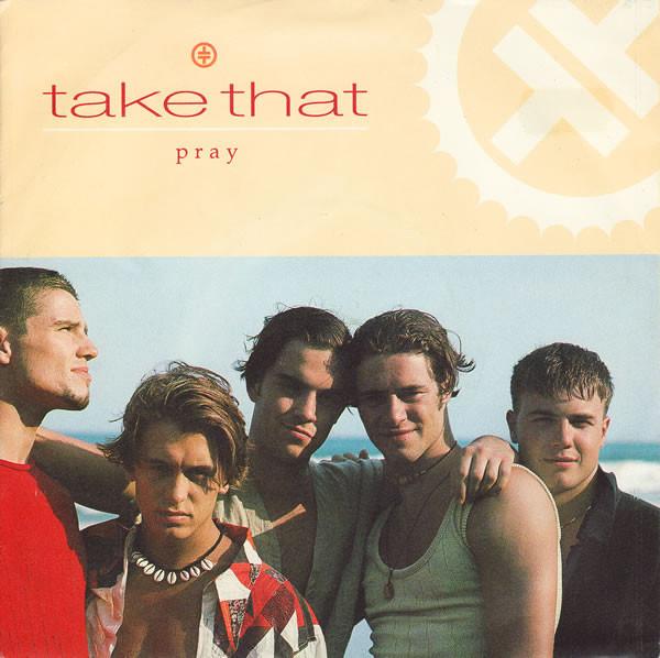 

7inch Record TAKE THAT - Pray 74321154507 RCA 1993 UK Dance & Electronica Used