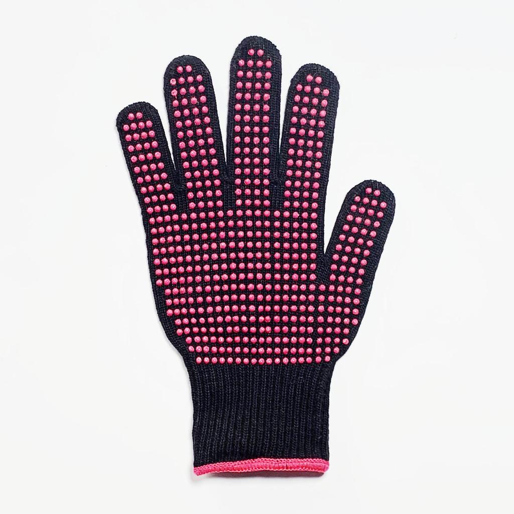 Spot Hairdressing Heat-Resistant PVC Non-Slip Gloves for Curling Irons & Straighteners