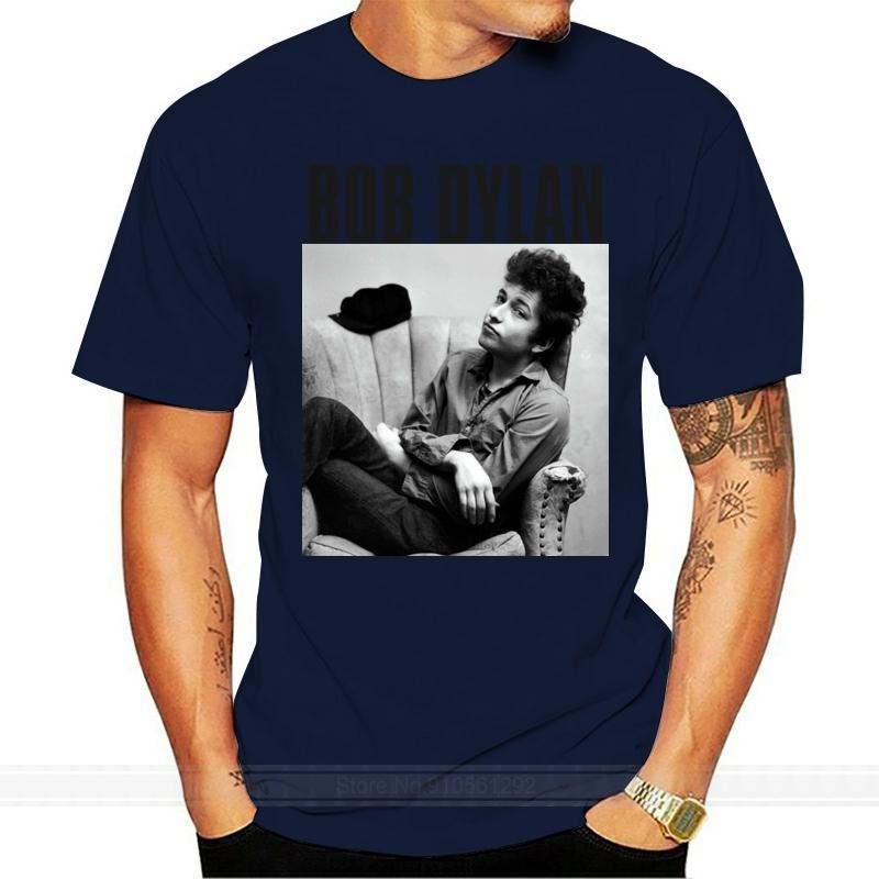 

Bob Dylan Sitting T Shirt SMLXl2Xl New Hi Fidelity Merch Outfit Tee Shirt fashion tshirt men cotton brand teeshirt S