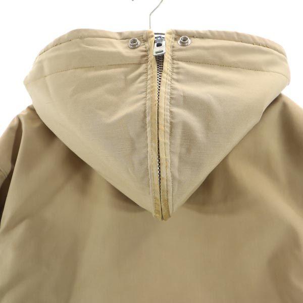 MIGHTY MAC 80s Vintage Made In USA Mountain Parka Beige Boa Fur Lining Men's Used