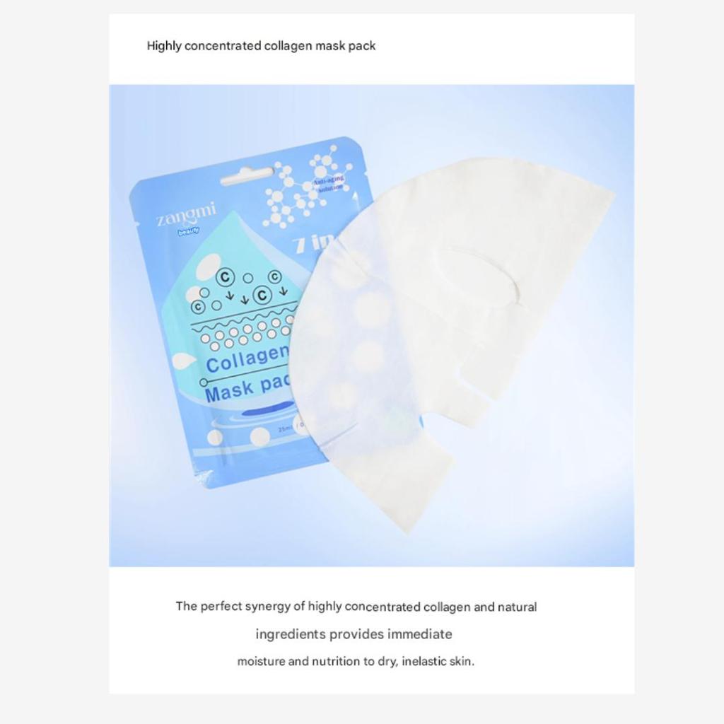 zangmi 7 in 1 Mask Pack Collagen Mask Pack (25mL x 10ea) , Vitamin C Mask Pack (25mL x 10ea) (8 Options)