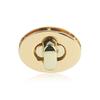 Practical Oval Egg Shape Bag Accessories DIY Turn Lock Hardware Clasp