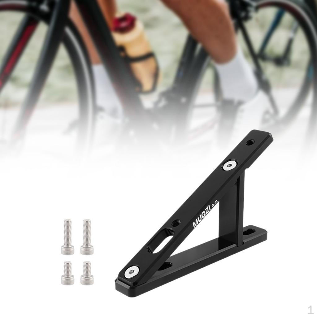 Aluminium Alloy Bike Bottle Holder Converter with Mounting Base for Cycling