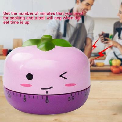 Mekanisk Köksminutare Uppdragbar Manuell Tecknad Djur Timer Justerbar 0-60 Nedräkning Högt Larm Påminnelse Nej