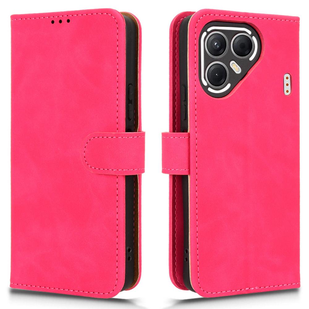 Para TECNO Pova 7 5G Capa de Couro Sensação de Pele Anti-Queda Carteira Capa Flip para Celular