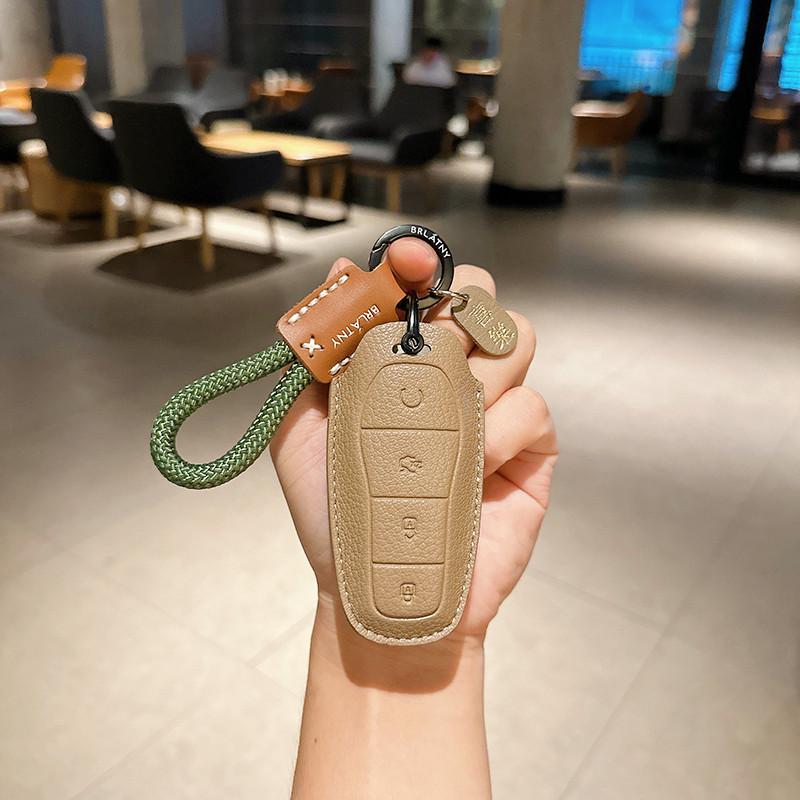 BYD Car Key Case for Han, Qin Plus DMI, Song Pro, Song L, Tang, Yuan, Destroyer 05, Dolphin, Seal 06 Models