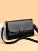 Women's Shoulder Bag Fashion   Solid Color Leather Underarm Bag Ladies  Crossbody Commuter Bag