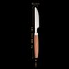 304 stainless steel steak knife and fork spoon, walnut western food spoon, high-value spoon, fork, meal spoon, spoon