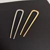Fermacapelli Francesi a U per Chignon e Acconciature Accessori per Capelli in Metallo Fermacapelli Grandi Francesi per Donne Ragazze
