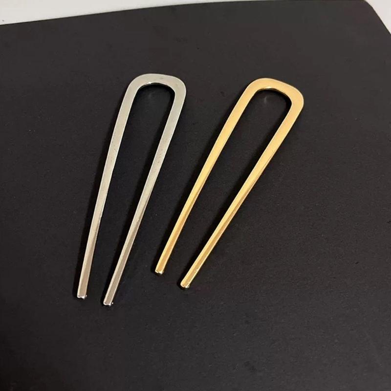 Fermacapelli Francesi a U per Chignon e Acconciature Accessori per Capelli in Metallo Fermacapelli Grandi Francesi per Donne Ragazze