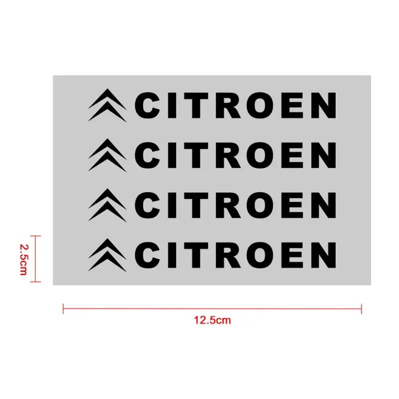 4PCS Car Door Handle Sticker Car Logo Decoration Decal For Citroen C2 C3 C4 C5 C6 C1 DS3 DS4 DS5 DS7 Xsara Berlingo Saxo Picasso