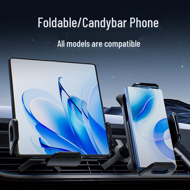 Wireless Car Charger Mount for Huawei & Samsung Foldable Large Screen Phones