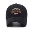 Classic Baseball Cap With Embroidered Letters For Outdoor Sun Protection