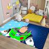 1PC Cartoon Lightyear Printed Carpets Bedroom Play Mats Bedroom Decor Mat Living Room Rug Crawl Mat Christmas Gift Rug Potdemiel
