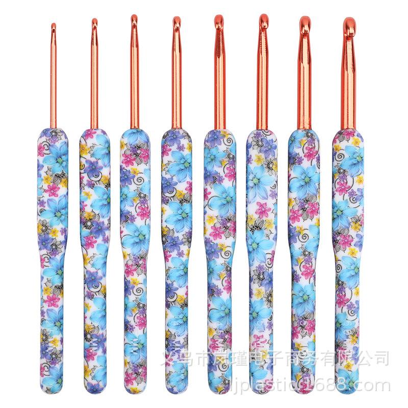 

Набор инструментов для вязания, 8 сломанных цветочных ручек, мультиаксессуары, кнопка с изображением любви, синяя и белая сумка для сбора сломанных цветов None