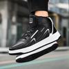 36-48 Autumn/winter Men's Leather Leather Plus Velvet Warm Winter Women's Casual Rubber Sneakers