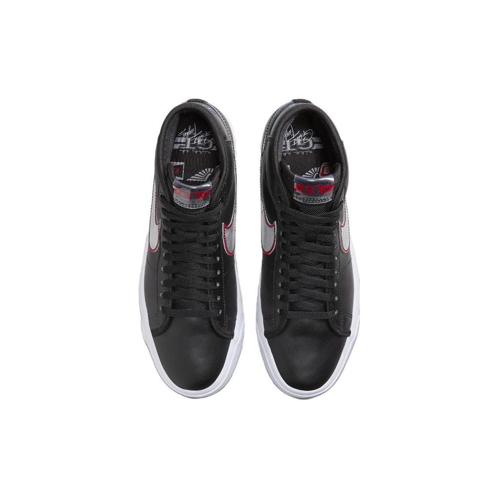 Grant Taylor X Nike Zoom Blazer Mid SB El Camino Unisex Sneakers Black University-Red White FN4182-001