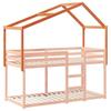 VidaXL Toit de lit pour enfants 213x85,5x144,5 cm bois de pin massif 846939