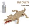 Luminous Infrared Remote-Control Electric Crawling Crocodile: Educational Kids' Toy and Simulation Animal