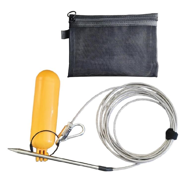 Spear Fishing Fish Stringer Replacement Fish Needle Hook Stringer with Cable and Float Ball Fishing Equipment Enduring