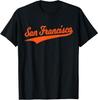 SAN FRANCISCO SF VARSITY SCRIPT VINTAGE SPORTS JERSEY STYLE T-Shirt
