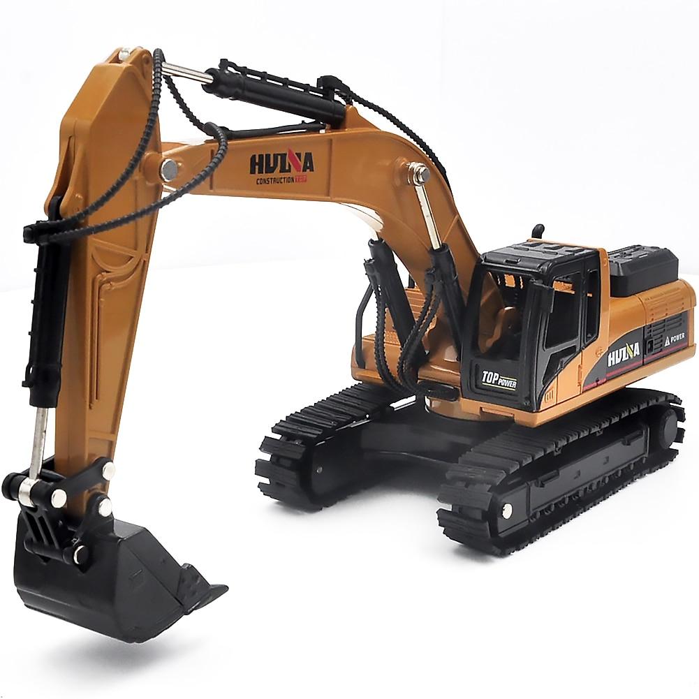 

High Simulation Alloy Engineering Vehicle Model, 1: 50 Alloy Excavator Toys, Metal Castings, Toy Vehicles, Free Shipping жовтий