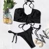 2020 Leopard Print Split Bikini Women's Swimsuit