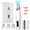 Electric Blackhead Remover Cleanser Facial Skin Care Vacuum Acne Removal For Deep Facial Pores 3 Head Blackhead Suction Tool