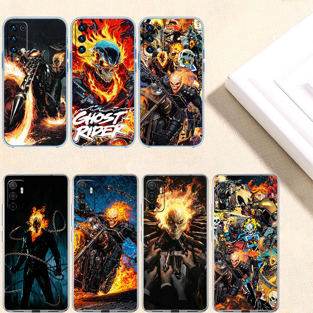 Ghost Rider Phone Case for Motorola G14 G15 G24 G30 G31 G32 G34 G41 G42 G51 G52 G50 G60S G60 G62 G72 G71 G73 G84 G85 G200 E32