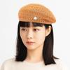 Japanese Style Hollowed Out Beret Hat Vintage Crochet Knitted Cap Weave Painter Hat  Holiday