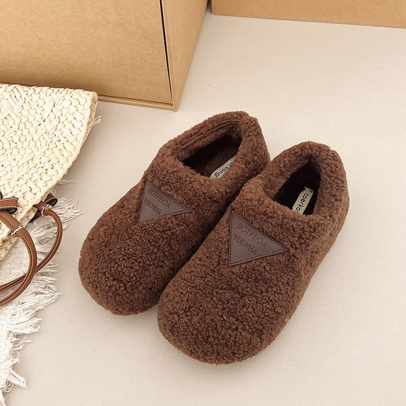 

Женские зимние теплые меховые ботинки большого размера на толстой подошве, утепленные подкладкой, ботильоны, нескользящие, для пешего туризма, спортивные, хлопковые туфли, обувь из соевых бобов 40