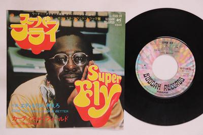 7inch Record CURTIS MAYFIELD  Super Fly  Eddie You Should Know B LL2589DA BUDDAH 1972 Japan SoulFunk Used